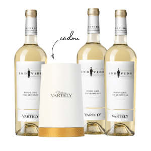 Pachet 3 Sticle Individo Pinot Gris & Chardonnay + Racitor CADOU