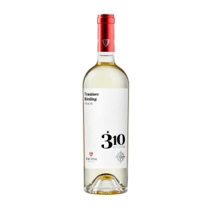 Vin alb sec, 310 Altitudine, Traminer - Riesling, Fautor Winery, 0.75L