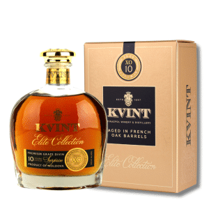 Kvint XO 10 ani 40% 0,5L  în cutie premium