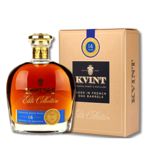 Kvint XO 14 Ani - Coniac Moldovenesc 40% în cutie premium 0,5L